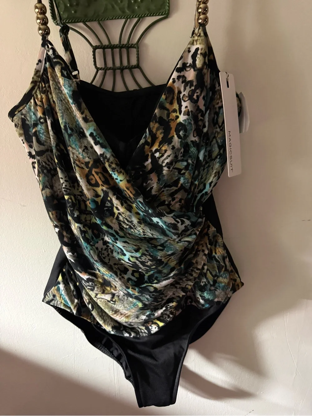 Magicsuit Mosh Posh Louise snake print one pice swimsuit size 10 or 12